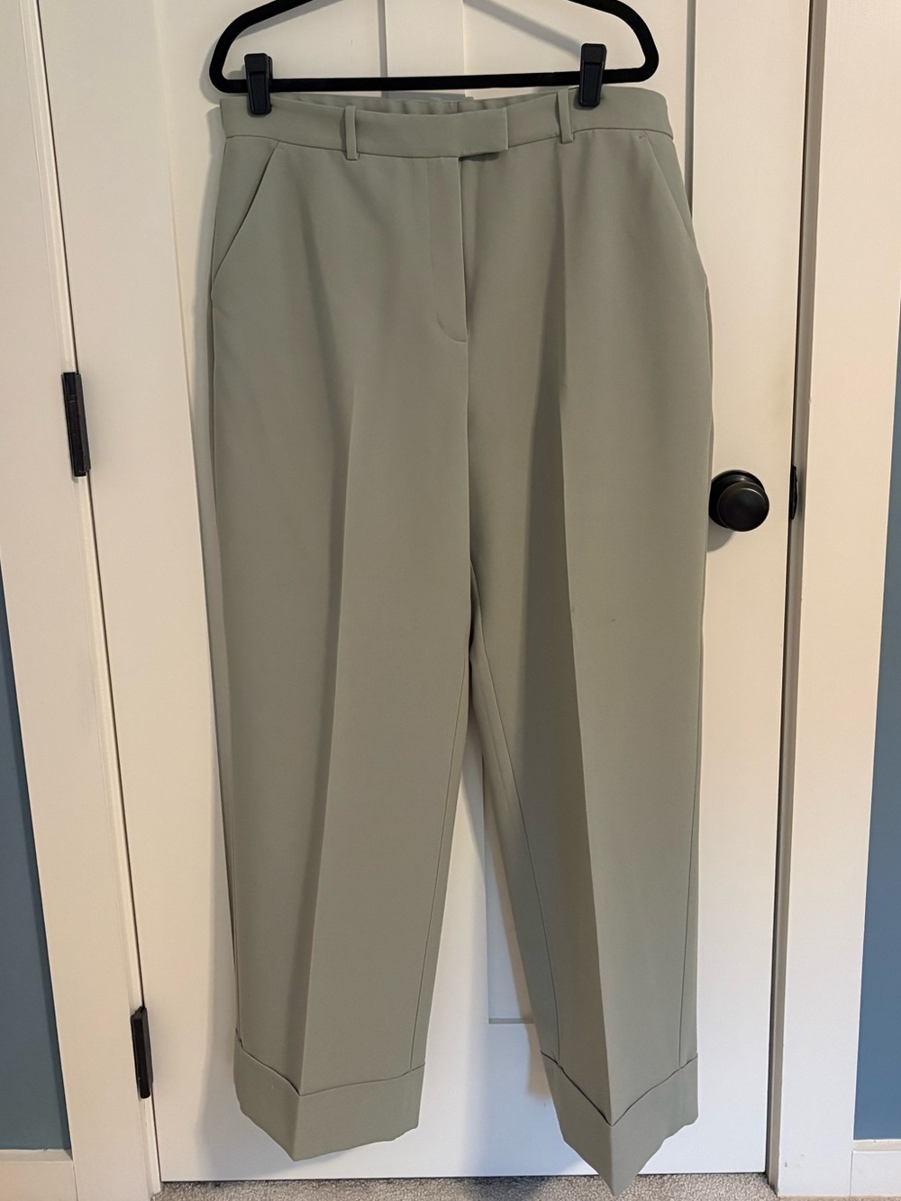 Abercrombie & Fitch Light Sage/Taupe Pants